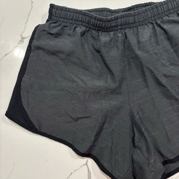 Nike Dri Fit | Girls Youth Running Shorts Lined Black Drawstring Track size L - Picture 3 of 13